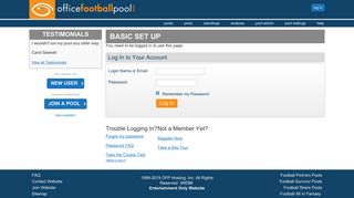 Pool Manager Tools - Office Football Pool