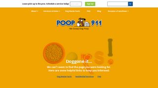 Dog Poop Clean Up Pooper Scooper Pet Waste Removal ... - Poop 911