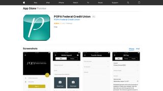POPA Federal Credit Union on the App Store - iTunes - Apple