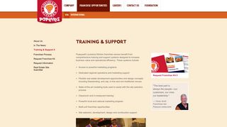 Training & Support | Popeyes Franchising USA | Popeyes Louisiana ...