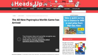 The All-New Poptropica Worlds Game has Arrived - Heads Up by ...