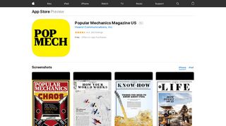 Popular Mechanics Magazine US on the App Store - iTunes - Apple