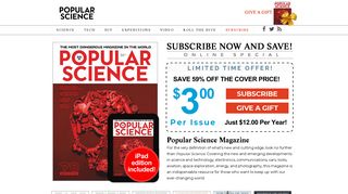 Popular Science | Popular Science Subscription Deals