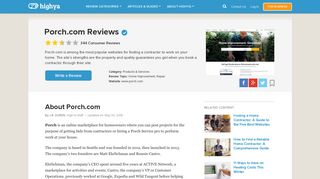 Porch.com Reviews - Effective Way to Home Improvement? - HighYa