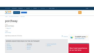 Porchway dictionary definition | porchway defined