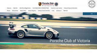 Login - Porsche Club of Victoria - Porsche Classic Club Austria