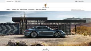 Porsche Leasing - Porsche USA