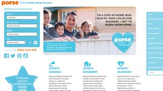 PORSE In-home Childcare | Early Childhood Education & Training ...