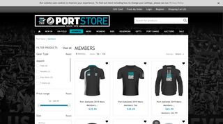 MEMBERS - Port Store - Port Adelaide Football Club