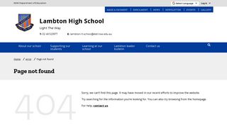 Student & Parent Portal — Lambton High School