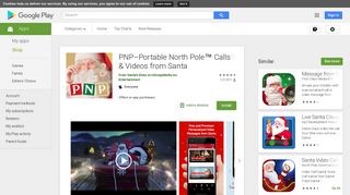 PNP–Portable North Pole™ Calls & Videos from Santa - Apps on ...