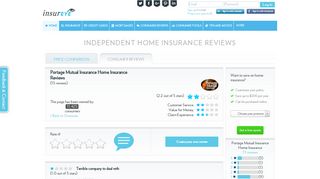 Portage Mutual Insurance Home Insurance Reviews - InsurEye