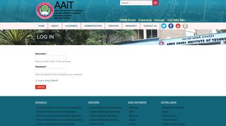 Log in | AAU | AAIT- 5 Kilo