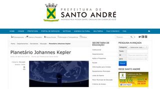Planetário Johannes Kepler - Santo André