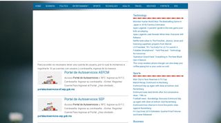 Portal De Autoservicios AEFCM Sep Df - courierjournal.org