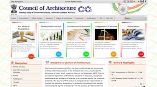 Council of Architecture (COA)