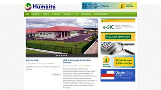Prefeitura Municipal de Humaitá | Humaita de Todos Nós