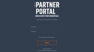 Y Soft Partner Portal - Login
