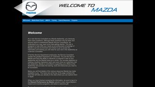 Service RPM - Mazda USA