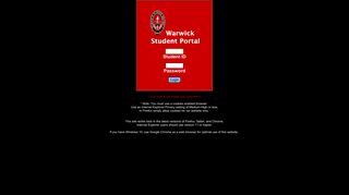 Login to Student Portal