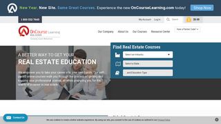 Real Estate School - Online Courses | OnCourse Learning Real Estate ...