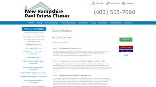 NH Online Courses - Real Estate Classes