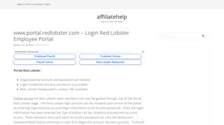 www-portal-redlobster-com-employee-login-red-lobster - affiliatehelp
