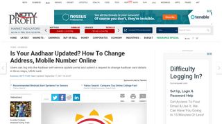 Is Your Aadhaar Updated? How To Change Address, Mobile Number ...