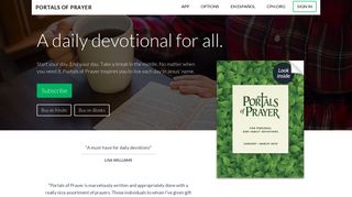Portals of Prayer - A Daily Devotional For All - Concordia Publishing ...
