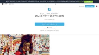 Portfoliobox - Your online portfolio website