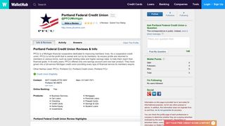 Portland Federal Credit Union Reviews - WalletHub