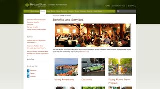 Portland State Alumni Association | Benefits and Services