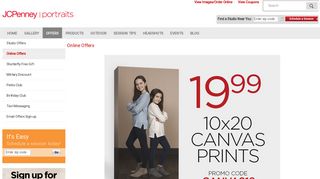 Online Offers | JCPenney Portraits