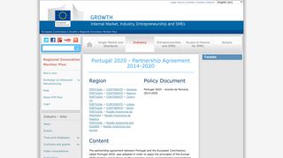 Portugal 2020 - Partnership Agreement 2014-2020 - Internal Market ...