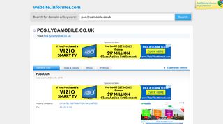 pos.lycamobile.co.uk at Website Informer. POSLOGIN. Visit Pos ...
