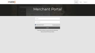 Merchant Portal: Log In