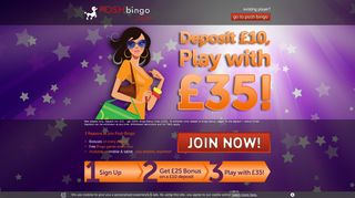 Play Online Bingo At Posh Bingo