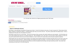Posh Bingo | Offer £25 free on £10 deposit | www.ohmybingo.com