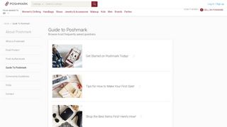 Guide to Poshmark