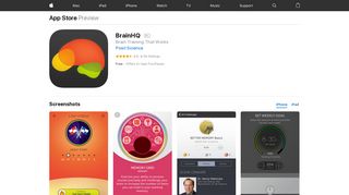 BrainHQ on the App Store - iTunes - Apple