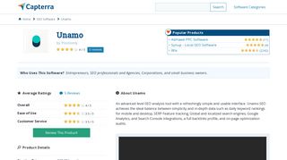 Unamo Reviews and Pricing - 2019 - Capterra