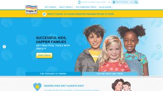 Successful kids, happier families - Online Parenting Program | Triple P