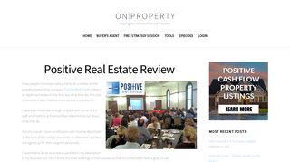 Positive Real Estate Review - Positive Property Australia - On Property