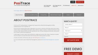 About PosiTrace, Vehicle GPS Tracking Solution Developer -