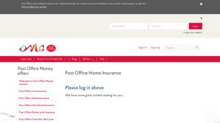 Post Office Home Insurance - One Post Office