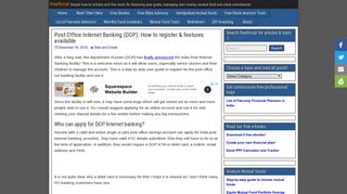 Post Office Internet Banking (DOP): How to register & features available
