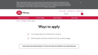 Ways to Apply - Mortgages | Post Office Money