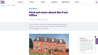 Compare all Post Office mortgages with MoneySupermarket.com