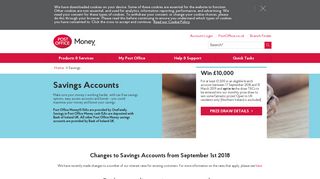Savings Accounts - ISAs, Bonds & Rates | Post Office®