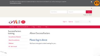 About SuccessFactors - One Post Office